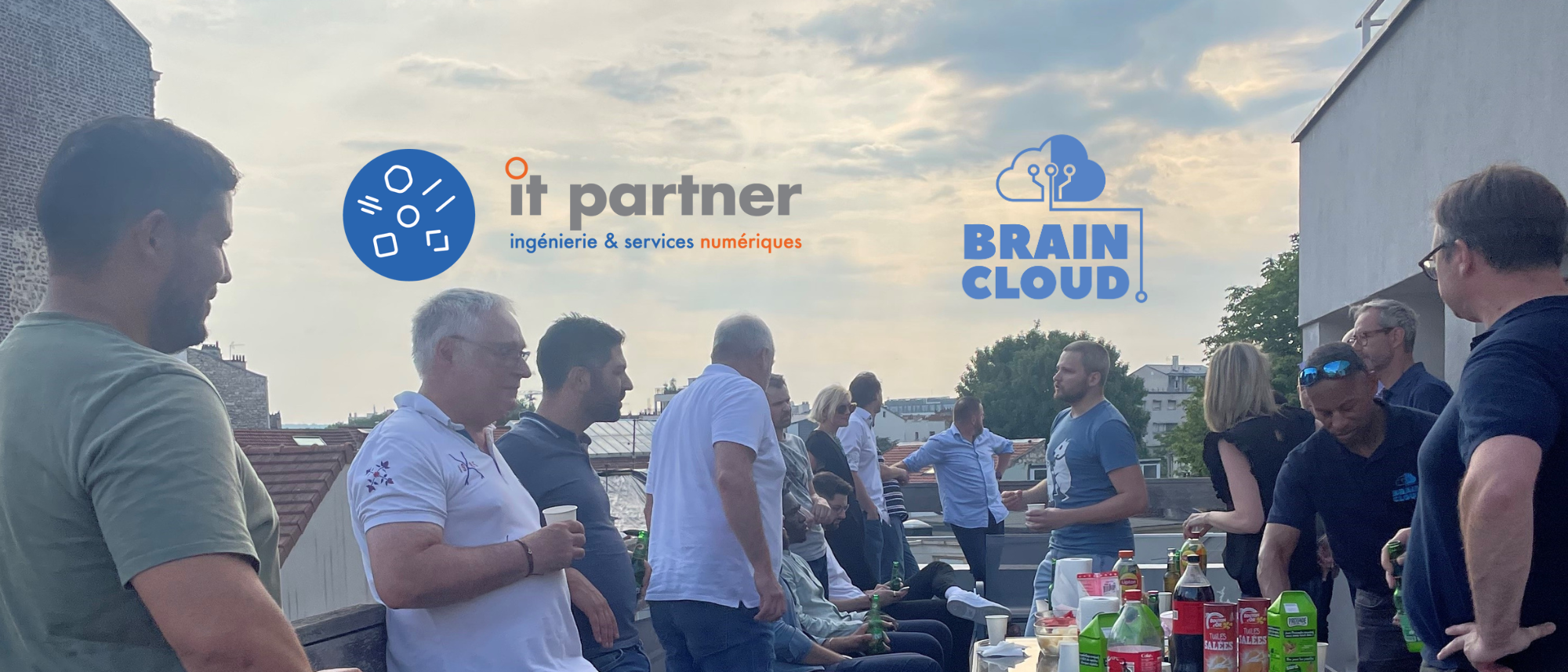 Le groupe IT Partner consolide son expertise en région parisienne : Nous sommes Heureux d'annoncer l'acquisition de la société Braincloud !